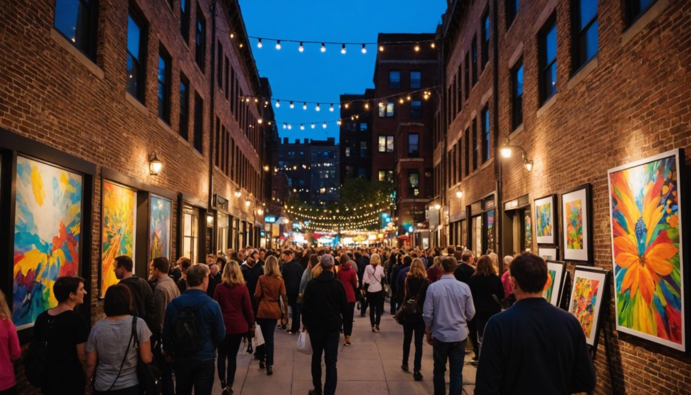 art walk in river north