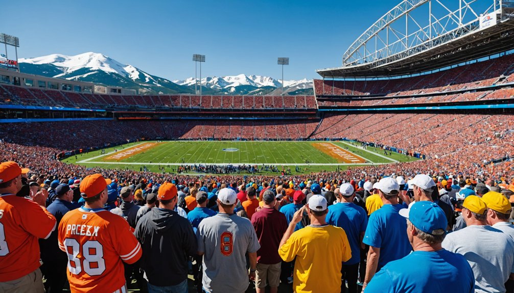 game day camaraderie and excitement