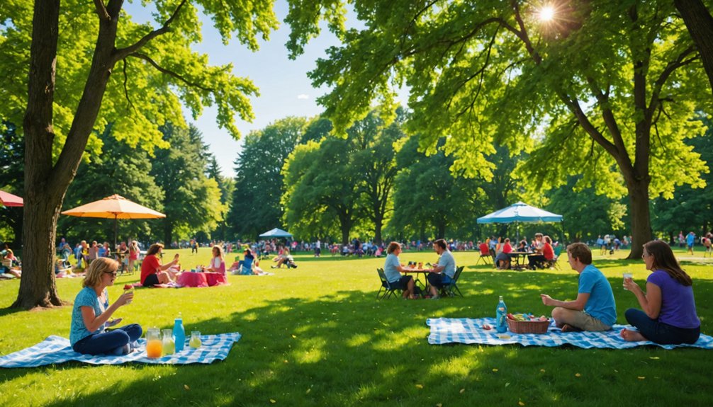 lush landscapes tranquil lakes