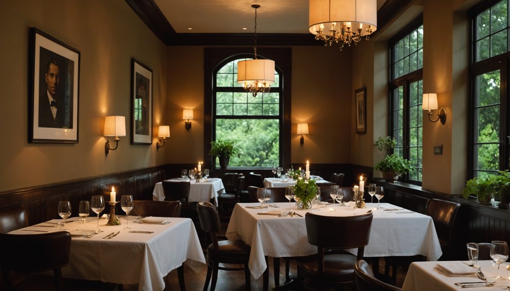 modern steakhouse with flair