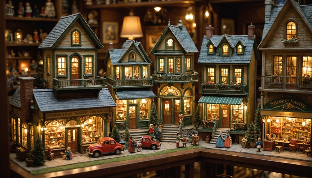 nostalgic miniature toy museum