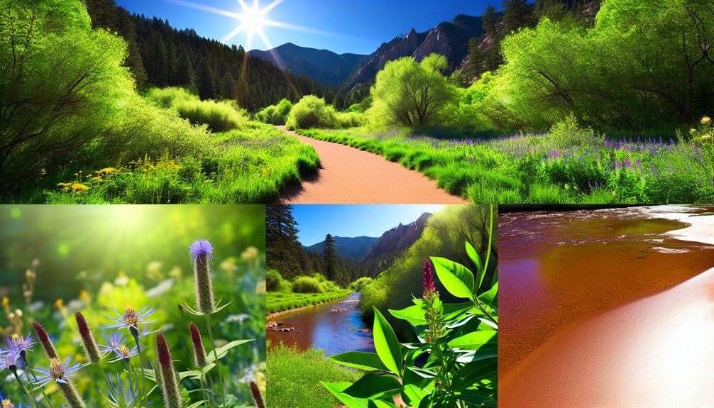 scenic urban nature trail