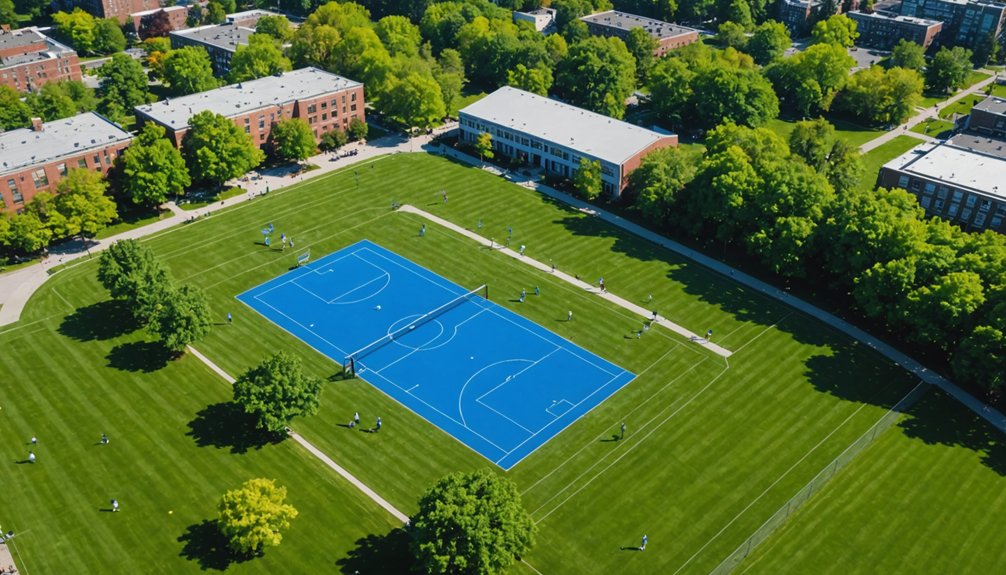 vibrant sports and leisure